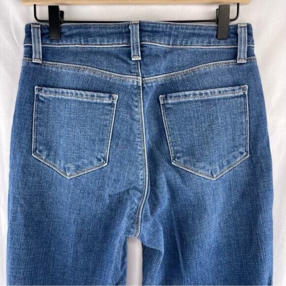 L’AGENCE Oriana High Waist Straight Leg Jeans In Toledo - Picture 4 of 10